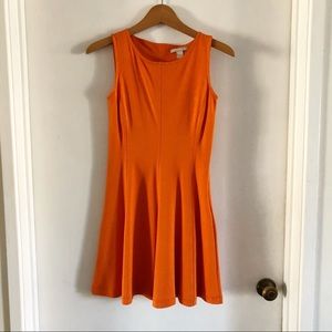 Banana Republic Mini Dress with Cutout ORANGE XS